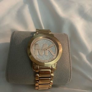 Authentic brand new in box rose gold Michael Kors watch